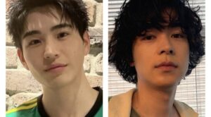 中沢元紀さんと成田凌さんの似てる画像
